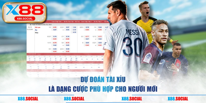 Dự đoán tài xỉu là dạng cược phù hợp cho người mới