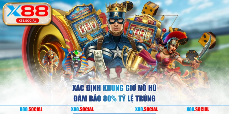 Xác định khung giờ nổ hũ đảm bảo 80% tỷ lệ trúng